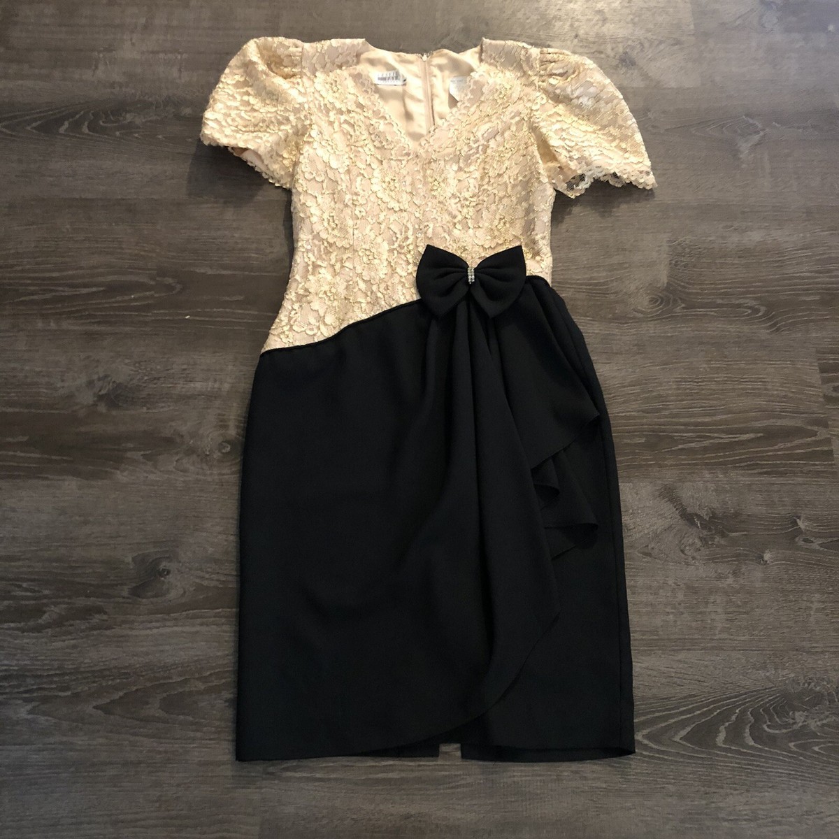slim fit dress slacks Vintage Leslie Fay Lord & Taylor Dress – Seventh Row main image 1
