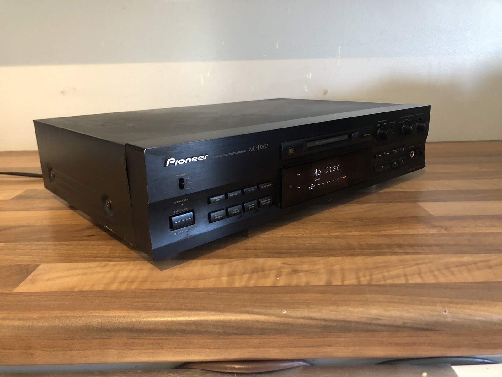 Pioneer MJD707 MiniDisc Deck HiFi Separate MD Player Recorder Made in