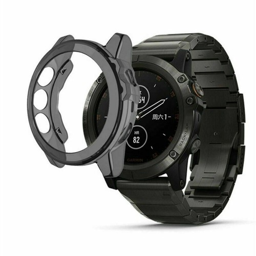For Garmin Fenix 7 7X 7S 6 6S 6X Pro Watch TPU Case Protective Cover Shockproof - Picture 13 of 63