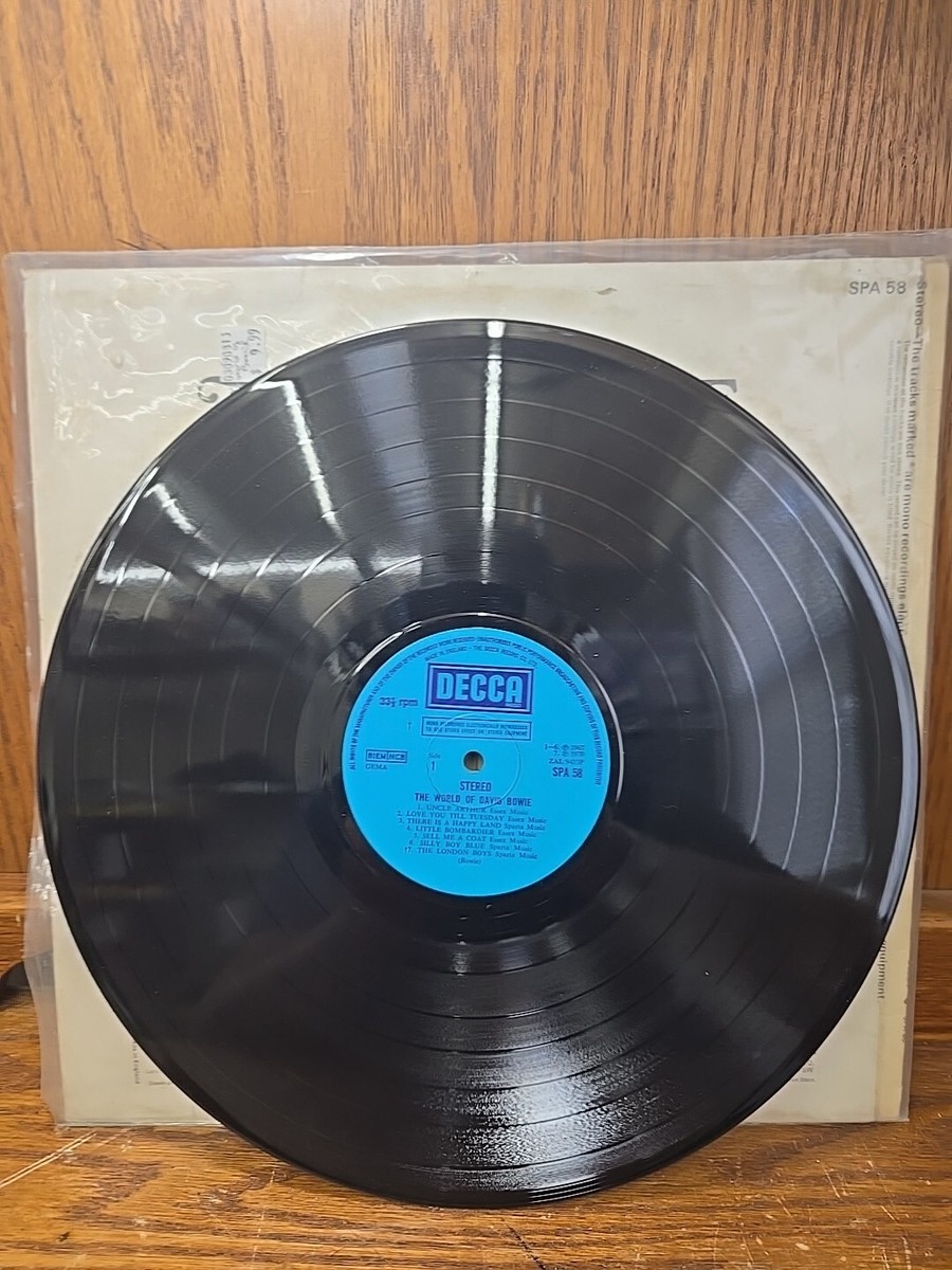 レア THE WORLD OF DAVID BOWIE DECCA UK盤 David Bowie - The World Of David Bowie - Decca SPA.58 - UK