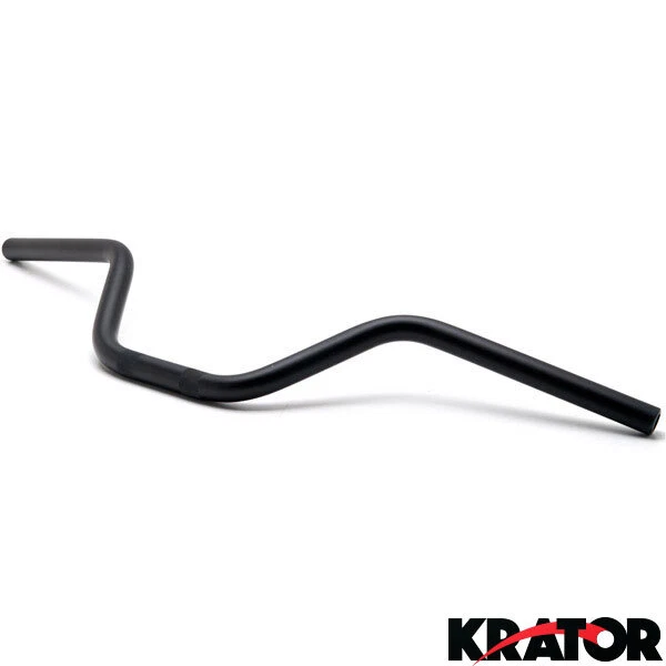 Manillar de moto 7/8" barras negras para Kawasaki ZR1000 ZR1200 ZRX Foto 2 de 4