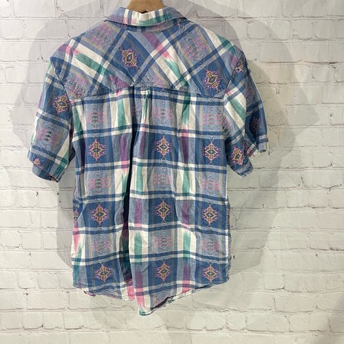 Vintage Chic Schooners button up Aztec  - Picture 2 of 6