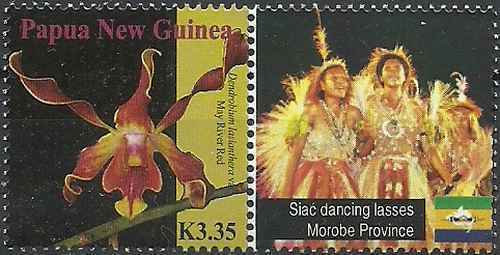 Timbre Flore Orchidées Papouasie Nouvelle Guinée 1149 ** de 2007 (67807X) Timbre Flore Orchidées Papouasie Nouvelle Guinée 1149 ** de 2007 (67807X)