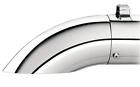 SuperTrapp - 108-8022 - End Cap, Chrome - Turndown/Out