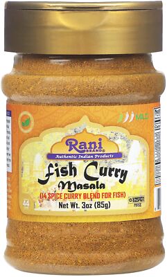Rani Fish Curry Masala (14-Spice Curry Blend for Fish) 3oz (85g) PET Jar