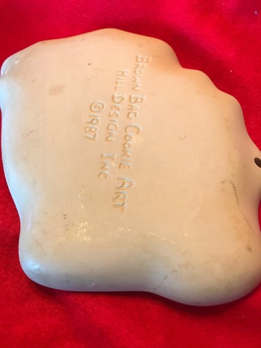 BROWN BAG COOKIE ART 1987 WINGED Gabriel ANGEL HEART NEW WITH RECIPE BOOK - Imagen 4 de 5