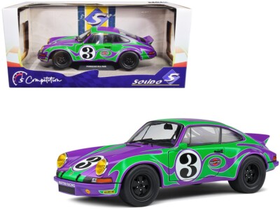 Porsche 911 RSR Coupé 1/18 Solido - Happy Tribute
