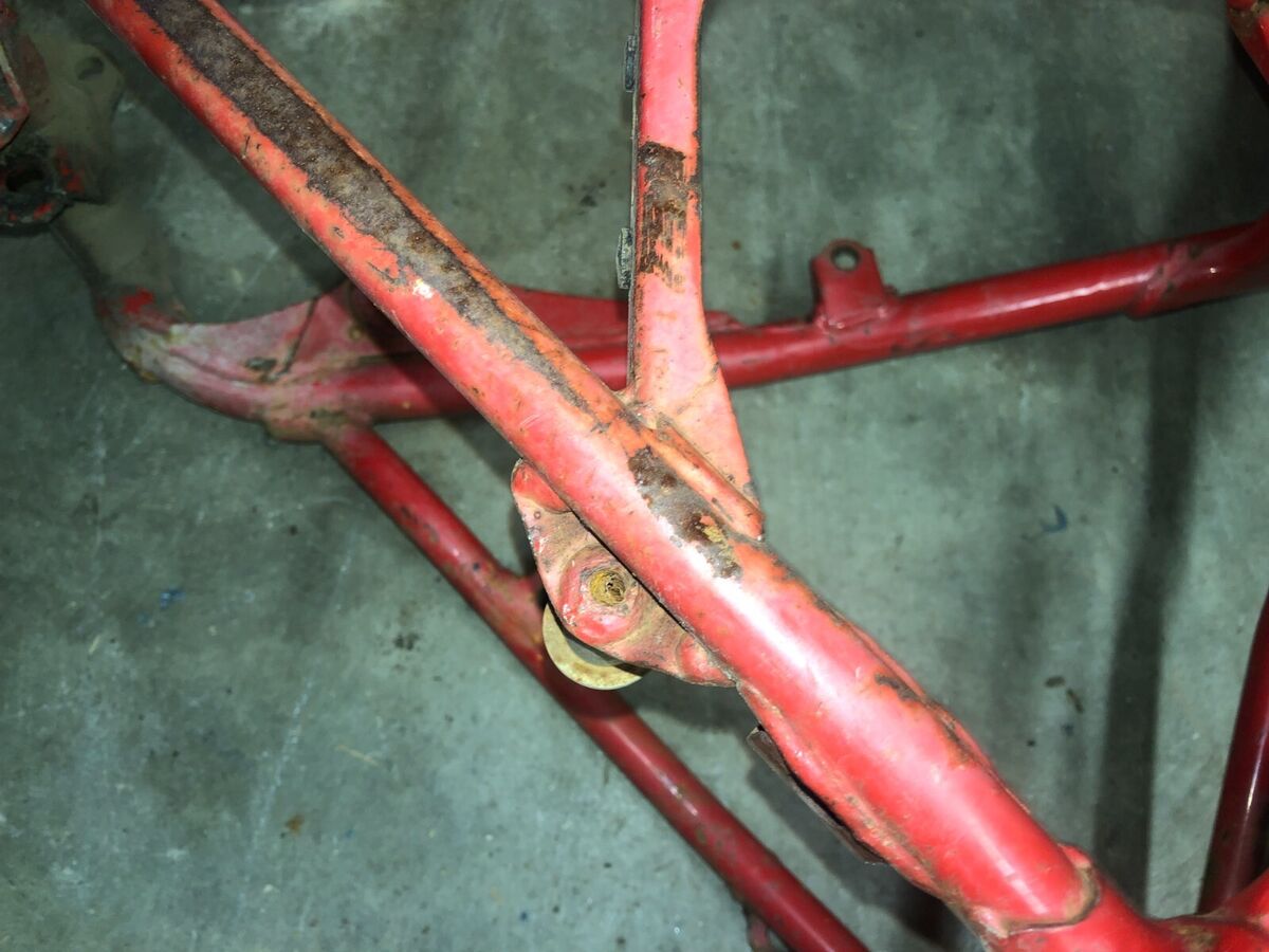 83, 84 yamaha tt-600 frame, 34K-21110-00-FH | eBay 83, 84 yamaha tt-600 frame, 34K-21110-00-FH | eBay