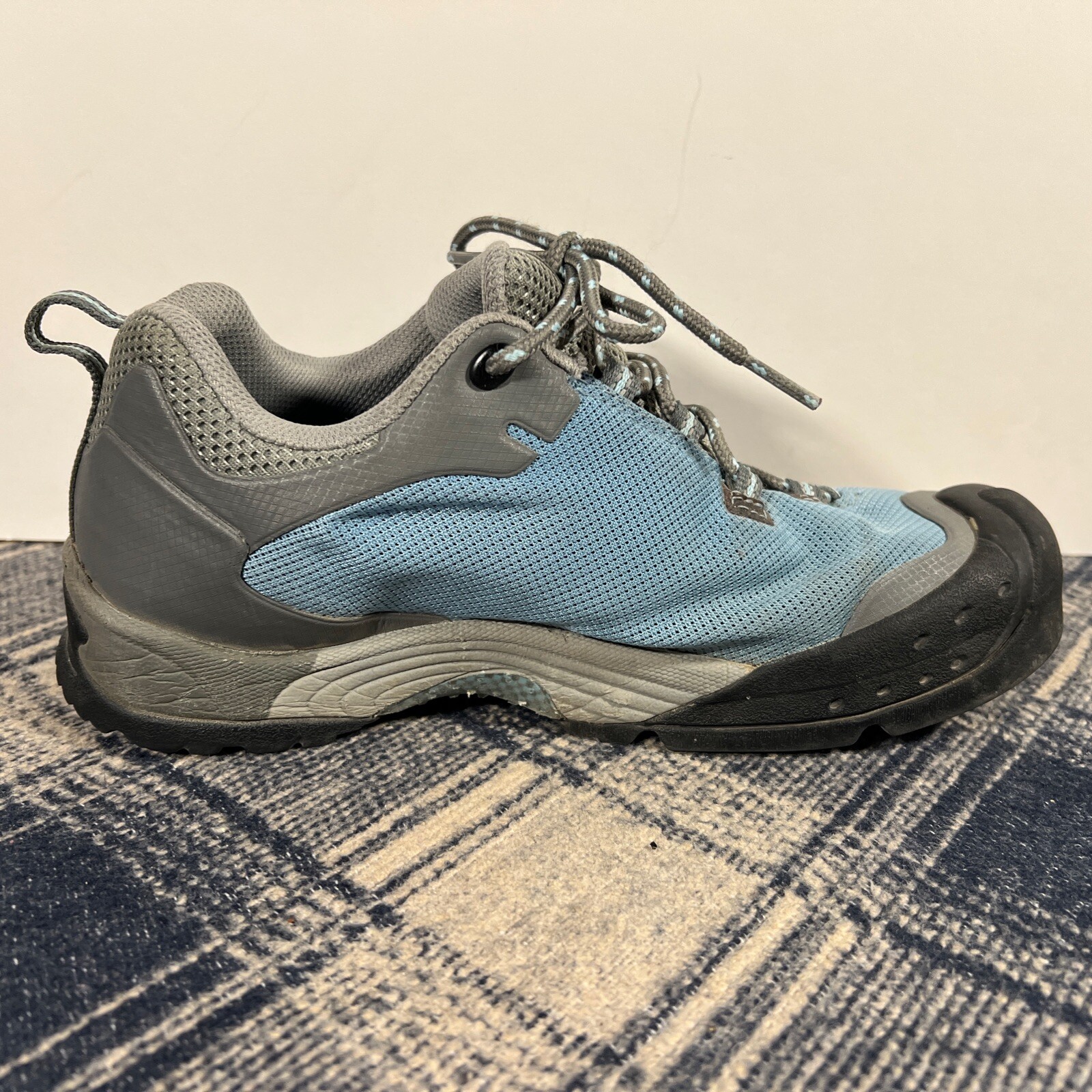 KEEN Scarpe da trekking appassionate donna 8 blu grigio camp arrampicata camminata all'aperto