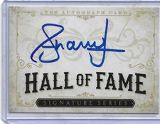 Andruw Jones Autographed The Autograph Card HOF Card Beckett Witnessed