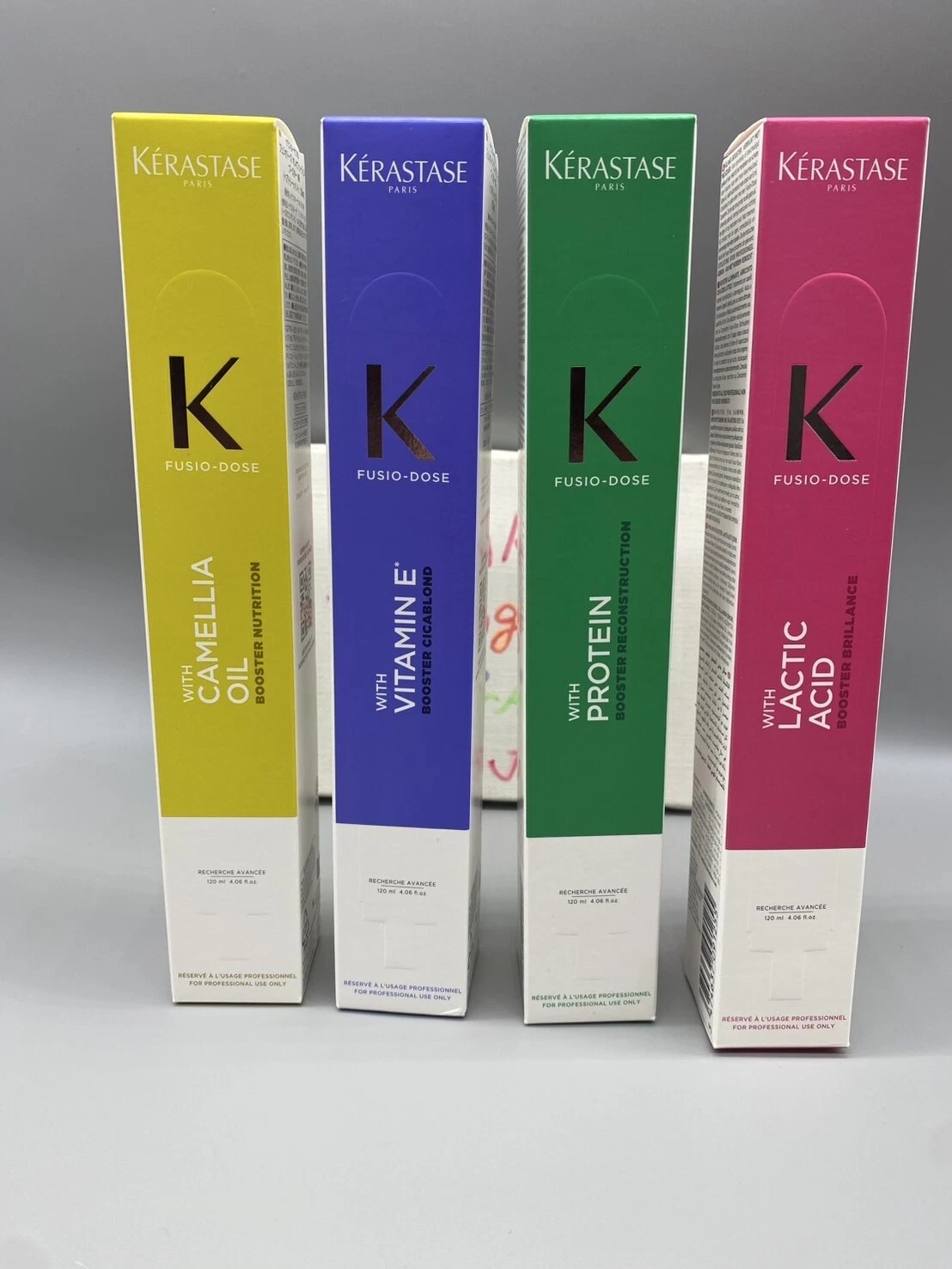 Authentic Kerastase Fusio-Dose 120ml Reconstruction Reinforcing Booster Damaged