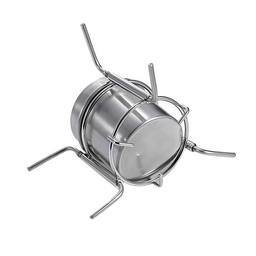 Portable Outdoor Picnic Liquid Burner Alcohol Stove Camping Hiking +Storage Bag - Picture 8 of 15