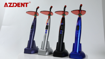 Jual PREORDER Dental Wireless LED Curing Light blue Cordless Cure Light Lamp Curing Machine