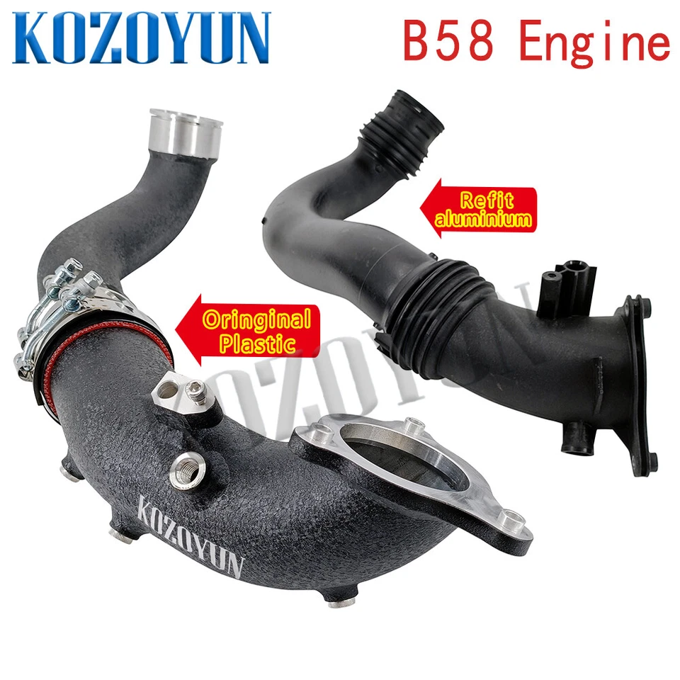 Tubo de carga tubo de carga de admisión para BMW B58 M140i M240i 340i 440i xDrive 16-18 Foto 4 de 4