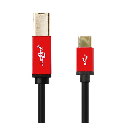Premium USB oder USB-C geschirmt Drucker Scanner Midi System Deck Kabel Leitung Typ-B