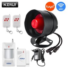 Work w/ Tuya WiFi Wireless Security Alarm System Home Burglar Remote Detector