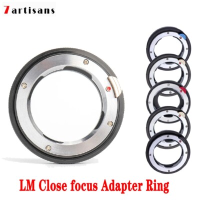 7artisans LM Close focus Adapter Ring for Leica M Lens to E Z FX EOS-RF L Mount
