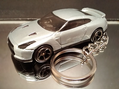 Silver 2009 Nissan GT-R Key Chain Ring | eBay