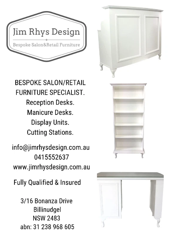 Salon Retail Shop Store Furniture Cabinets Joinery Miscellaneous