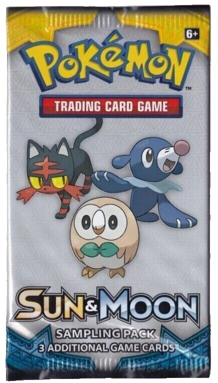 Sun & Moon Trading Card Games in English