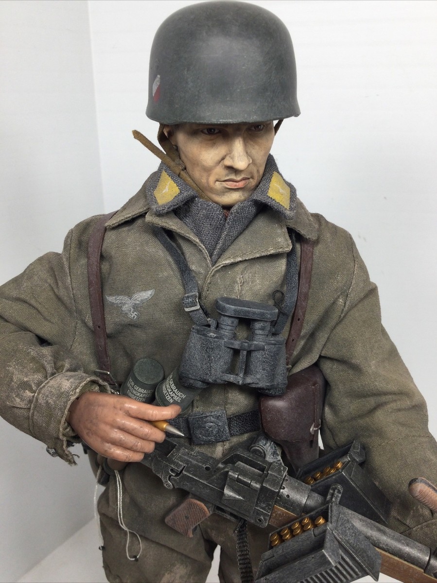 1/6 CUSTOM WW2 GERMAN LUFTWAFFE FALLSCHIRMJAGER PARATROOPER ANTI