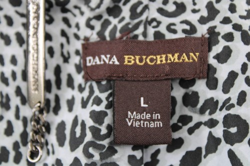 Dana Buchman Womens Gray Full Zip Jacket Size Large - Picture 5 of 8