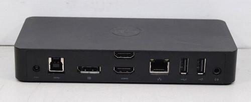 Dell D3100 USB 3.0 Ultra HD/4K Triple Display Dockingstation schwarz - Bild 2 von 7