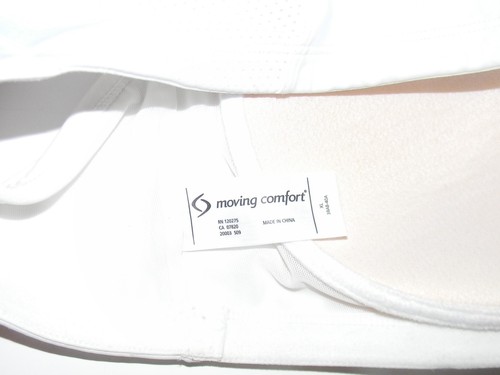 Moving Brooks 20003 VIXEN Sports Bra Medium Impact 38A 38B - 40A White XL - Picture 6 of 6