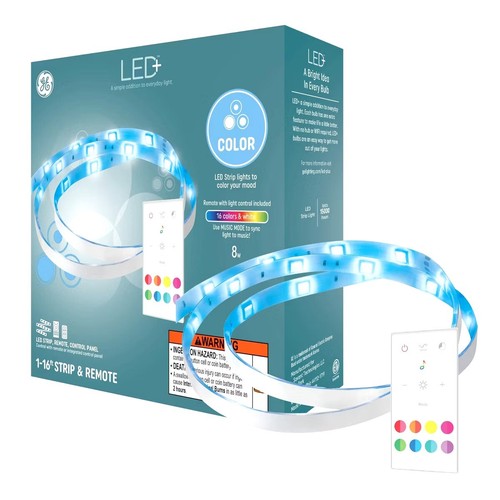 GE LED+ Color Changing Light Strip 32ft - 第 1/3 張圖片