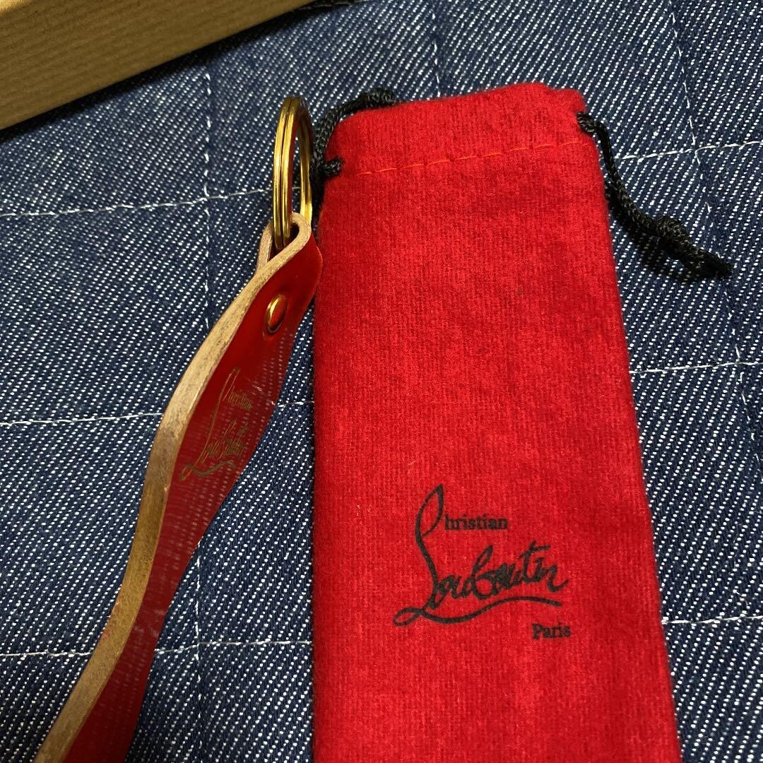 キーホルダー・キーリング Christian Louboutin Key holders & Charms (1235437 Y317) Christian Louboutin Key Ring Bag Motif Red Sole Motif Bag