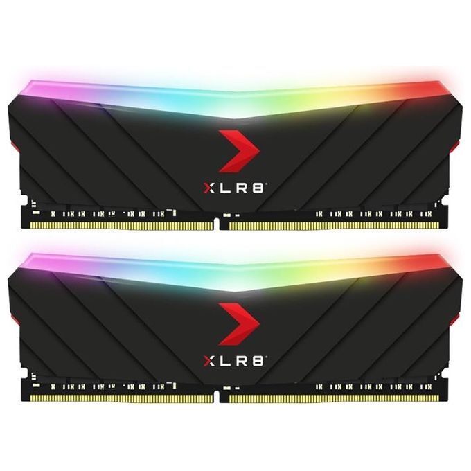 PNY 32GB 2x16GB XLR8 MD32GK2D4360018XRGB Gaming EPIC-X RGB DDR4 3600MHz Kit di M