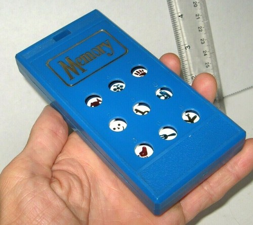 Rare vtg 1976 Epochco Ltd Japan MEMORY Pocket Skill Puzzle Game brain teaser - Picture 2 of 5