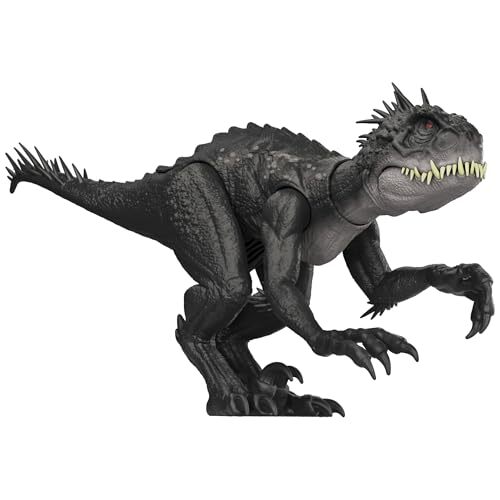 Mattel Jurassic World Damage! Shiny Scorpio Rex Light Up Dinosaur