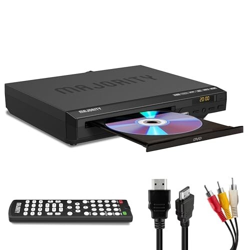 2025 HDMI DVD Player 1080P Region Free for Smart TV | Mini USB CD MP3 | Remote - Picture 2 of 8