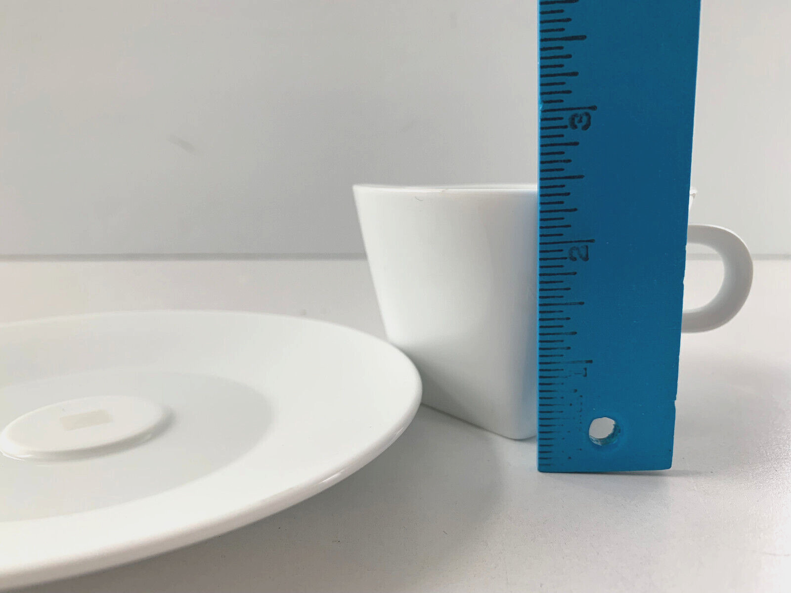 Nespresso Coffee Cup & Saucer Set Big Game White Espresso Latte Cappuccino