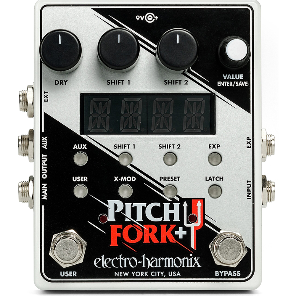 Electro-Harmonix Pitch Fork Plus - Polyphonic Pitch Shifter Effect