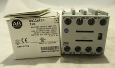NEW ALLEN-BRADLEY 100-FC22 SER B AUXILIARY CONTACT MADE IN SWITZERLAND