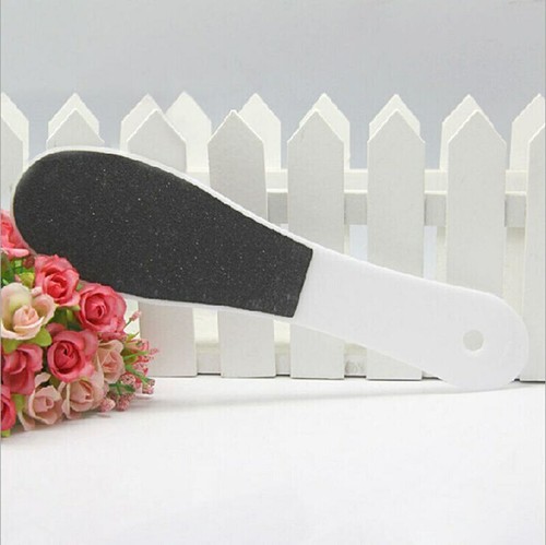 1 Wooden Pedicure Foot File Hard Skin Remover Double Sided Foot Scrubber Rasp UK - Picture 10 of 10