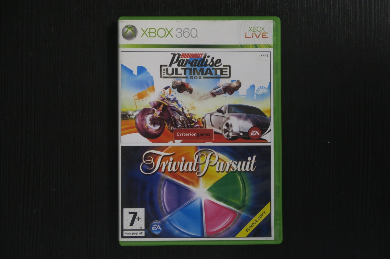 Burnout paradise the ultimate box + Trivial Pursuit Xbox 360 Complet PAL FR