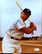 Gene Woodling Signed 8x10 Photo Jsa Cert Sticker Authenticated Autograph