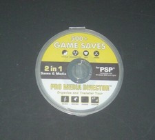 Pro Media Director 2-in-1 Saves  Media for Sony PSP 500 Game Saves Disc