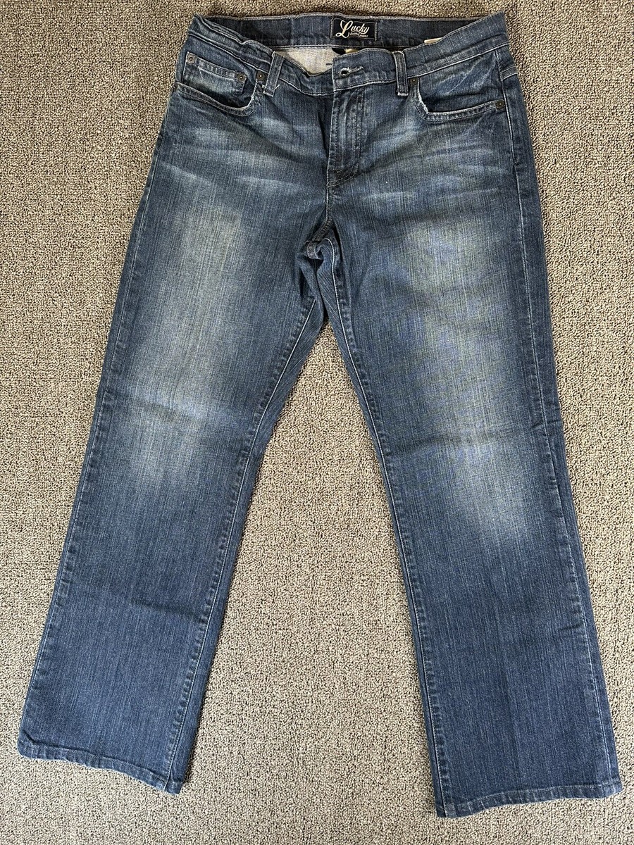 Lucky Brand Women size 10/30 Straight Leg Stretch Jeans 30x30