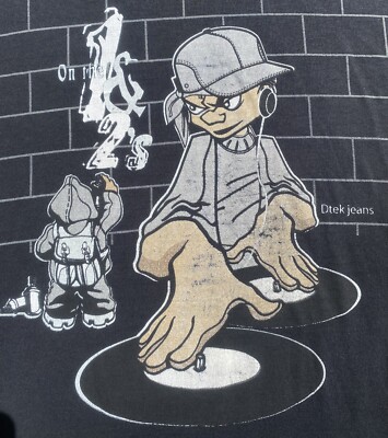 VIPwees Maglietta In Cotone Biologico – The Slim White Rapper – Caricatura Per Bambini E Ragazzi