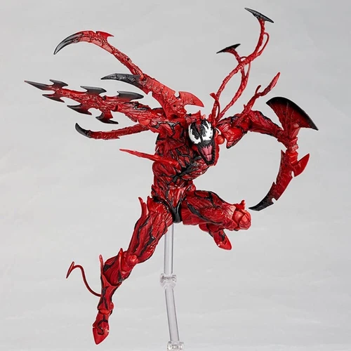 Red Venom Carnage Action Figure Movable Characters Model Statue Toys Collectible - Picture 11 of 13