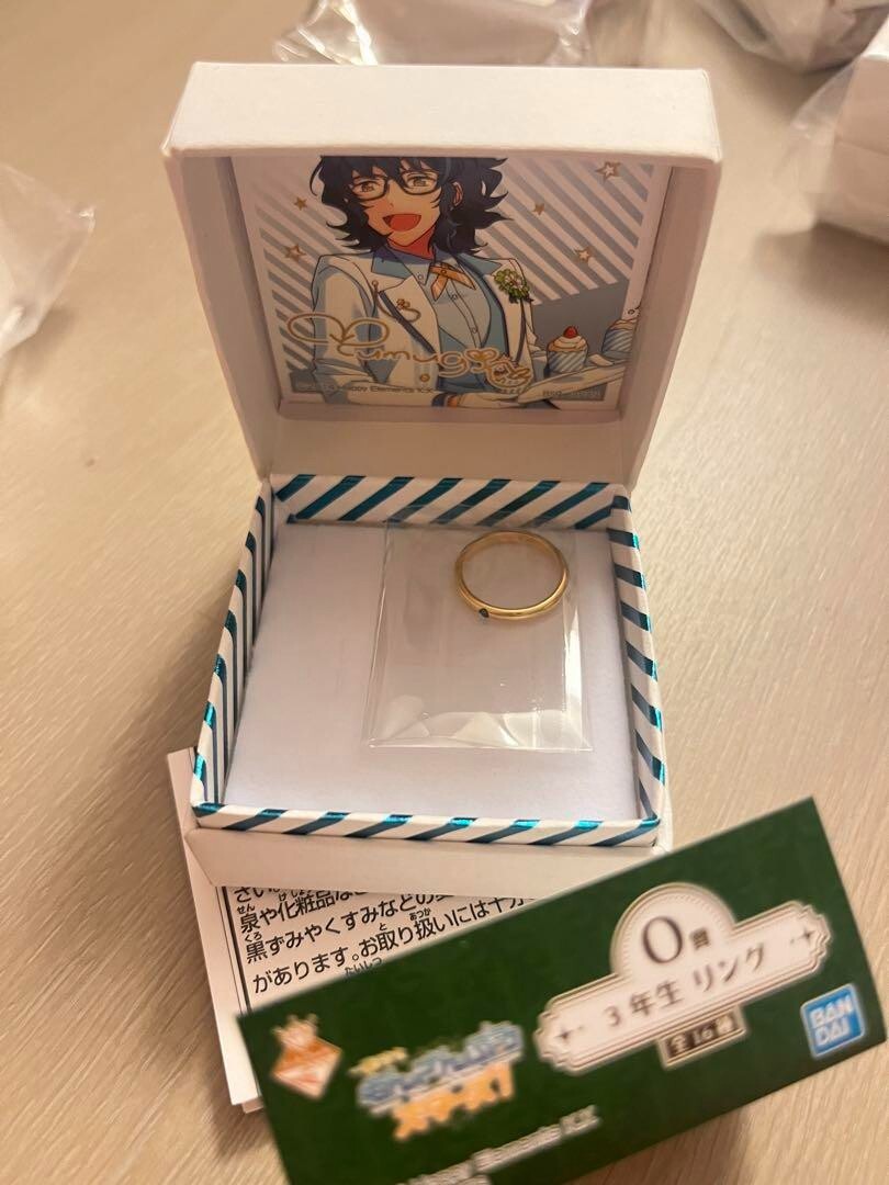 Japan Anime Ensemble Stars! Tsumugi Aoba accessory ring main character premium