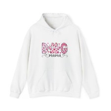 Dog Mama Hooded Sweatshirt, Pet Lover Gift, Cozy Apparel, Dog Mom Hoodie, Cute