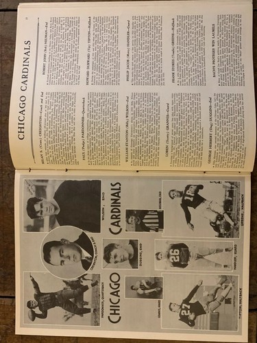 1935 “WHO’S WHO in MAJOR LEAGUE FOOTBALL-PICS-CAPSULES...All 9 NFL TEAMS-PLAYERS - 第 3/12 張圖片