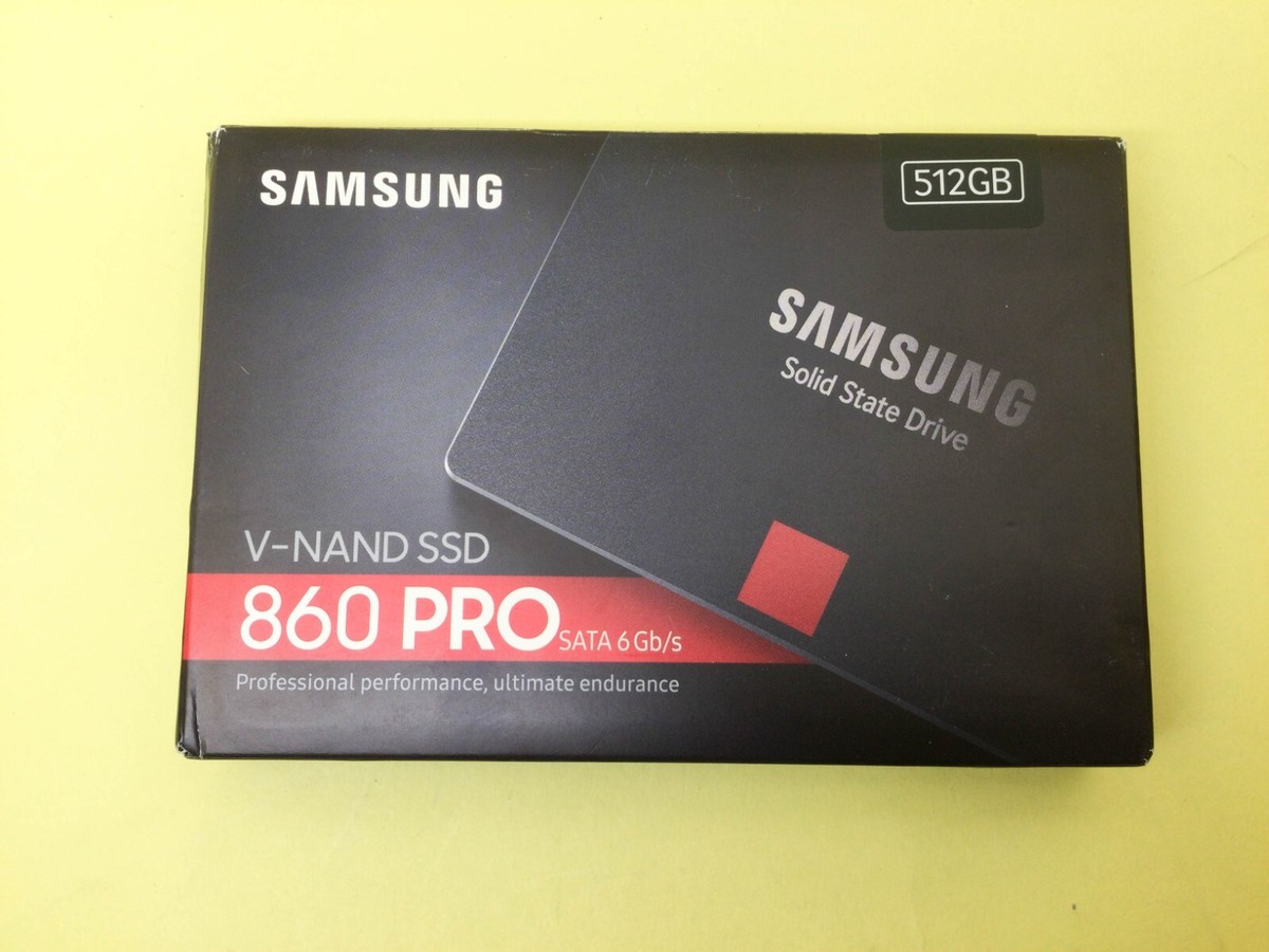 Samsung 860 PRO Series 512GB 2.5'' V-NAND SATA SSD MZ