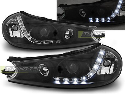Faros LED DRL Busque for Ford MONDEO MK2 II 2 '96>'00 Daylight Black Envío gratu