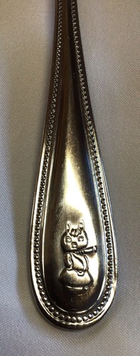 Vintage Children's Estia Stainless Indonesia Bears Flatware Utensils 3 Piece Set - Picture 4 of 10